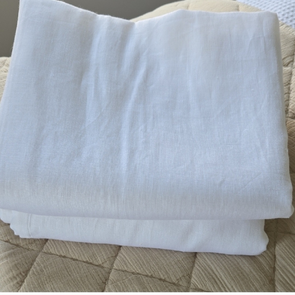 Tahari Linen Curtain Panels Set Of Two
